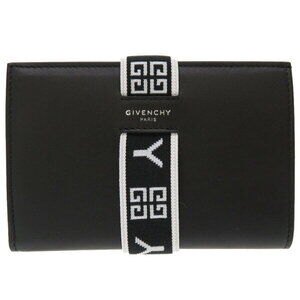 Givenchy Black Leather Bifold Wallet